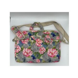 Ezrelia Computer Bag 15" Floral Girly Feminine Work Career HTF Pattern